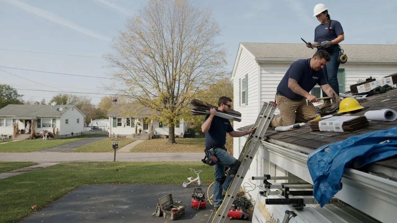Local Roofing Contractors in Trafalgar, IN near me